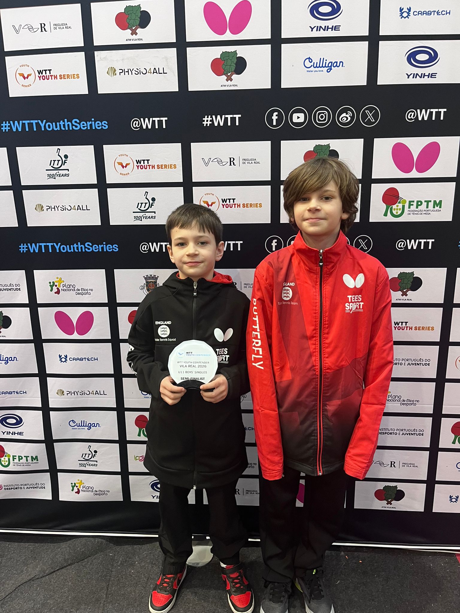Stefan & Ignacy compete in WTT Youth Contender in Portugal