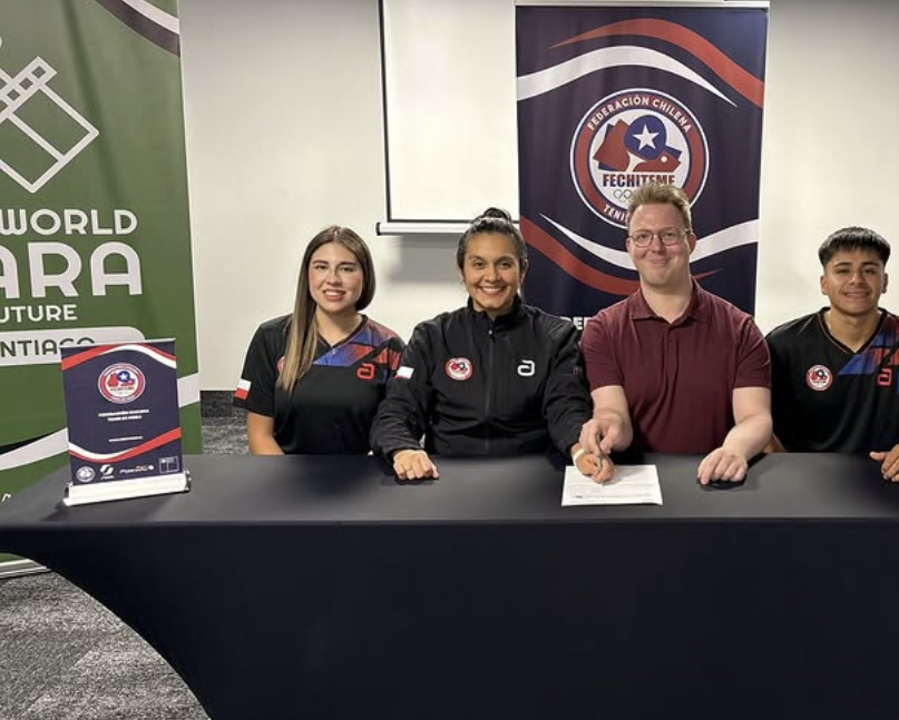 Cooperation with the Chilean Para Table Tennis Federation
