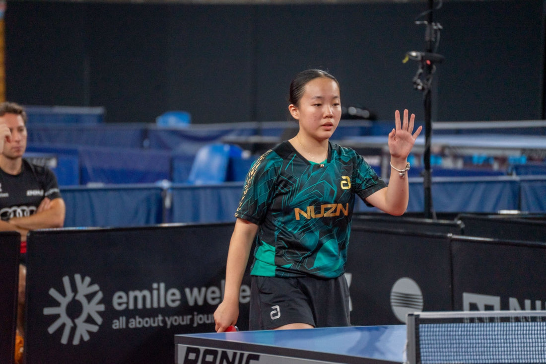 Luka & Emily at the WTT Youth Contender in Luxembourg